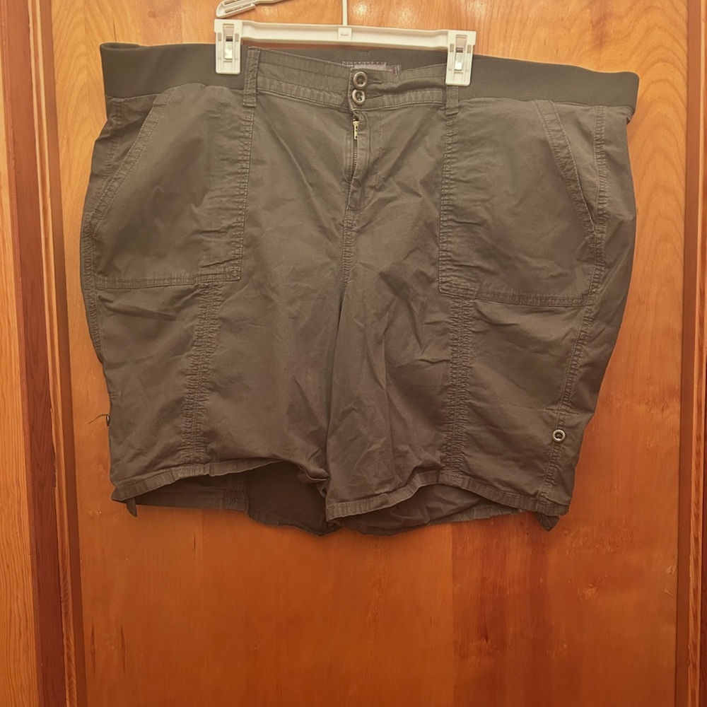 torrid Olive Green Cargo Shorts